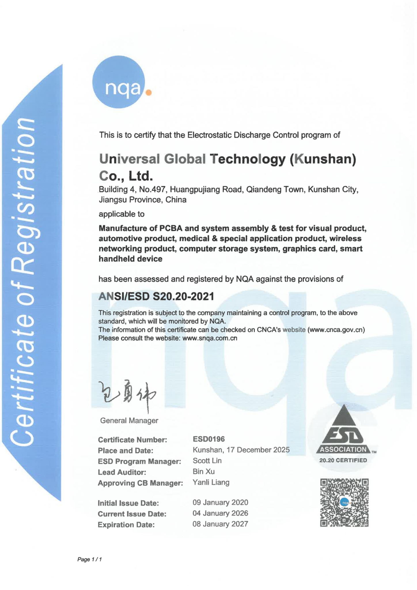 Universal Scientific Industrial